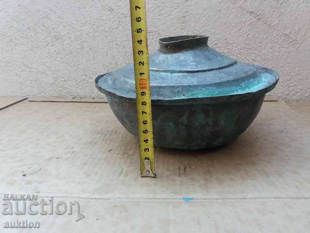 REVIVAL COPPER POT - FORGED HONEY - BOILER - 6 REVIVAL COPPER POT - FORGED HONEY - BOILER - 6