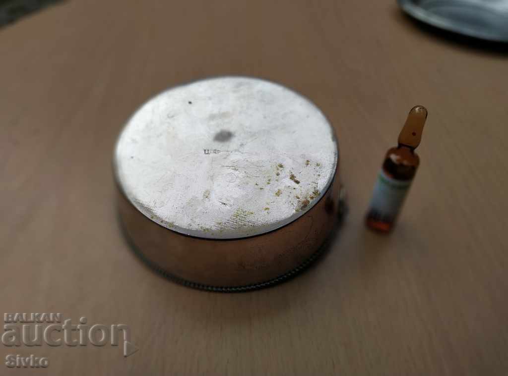 Delivery of Candy box, metal, antique Revival style Delivery of Candy box, metal, antique Revival style