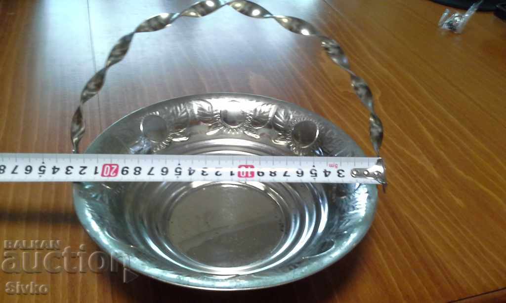 Auction Candy box, metal, antique Auction Candy box, metal, antique