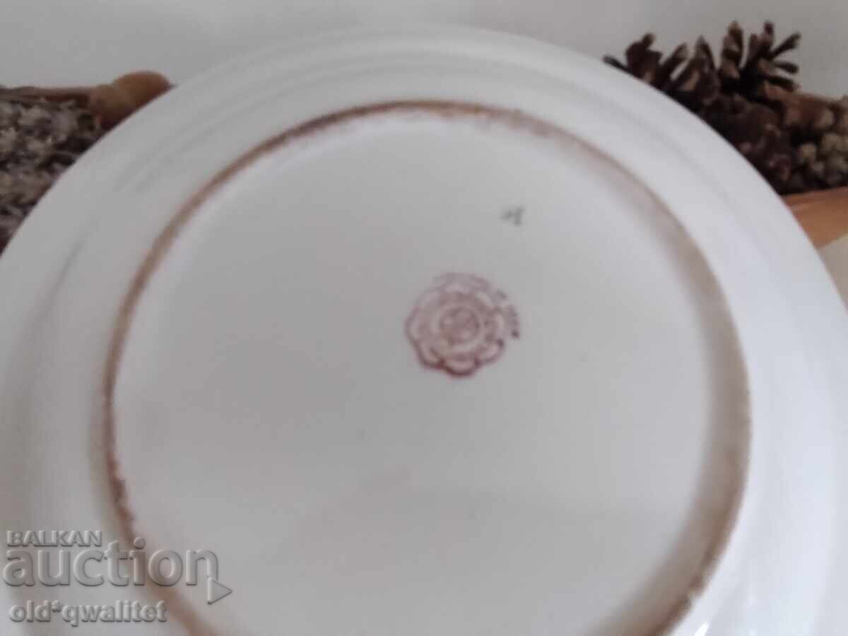 Livrarea Farfurie de porțelan originală, marcată