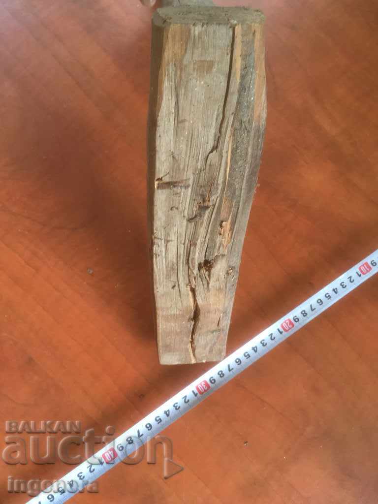 CUIER DIN LEMN MASIV MARE NATURAL VECHI PENTRU PERETE - 7