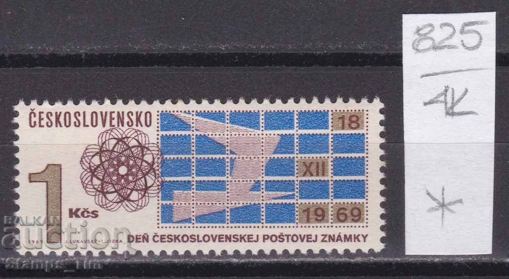 4K825 / Cehoslovacia 1969 Ziua timbrului poștal (*)