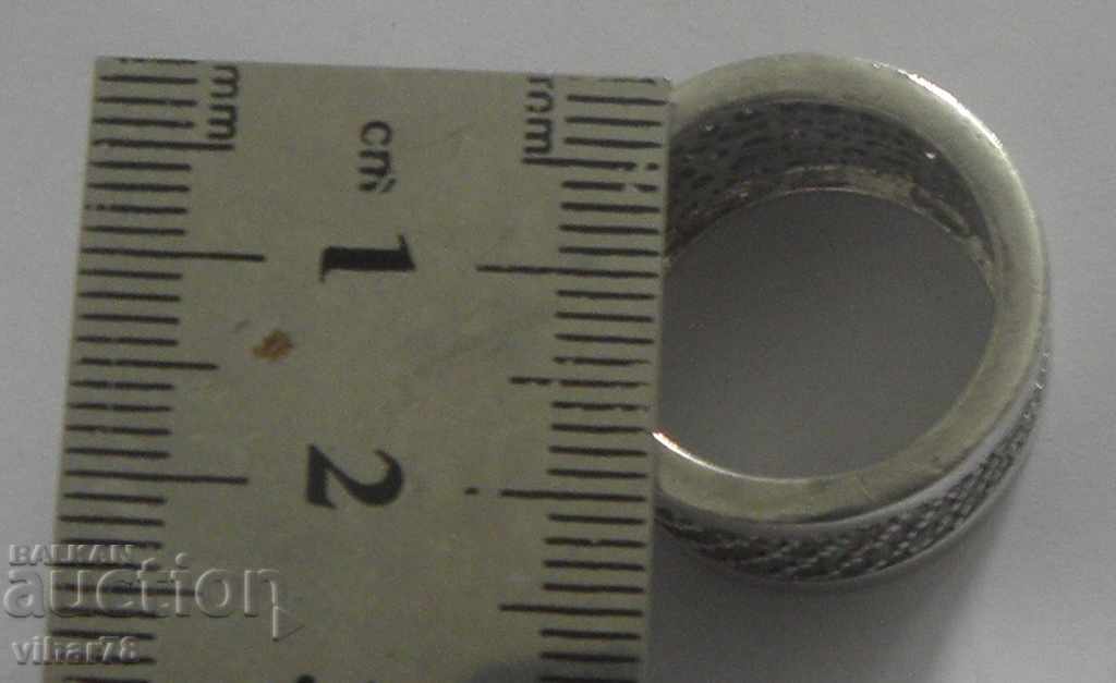 WOMEN'S SILVER RING - 5