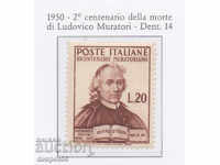 1950. Италия. 200-годишнина от смъртта на Муратори.