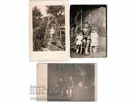 LOT 3x OLD PHOTOS OF SMALL CHILDREN A941