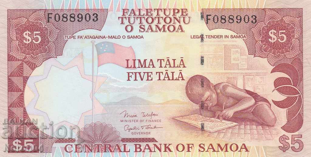 5 Μαΐου 2005, Σαμόα
