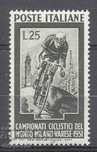 1951. Italy. World Cycling Peninsula - Milan.