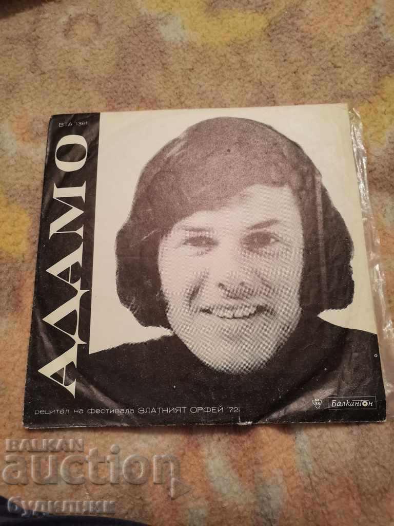 Gramophone record "Adamo"