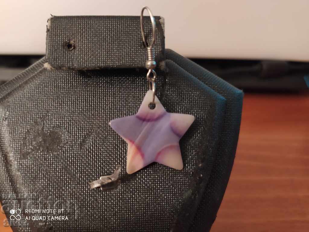 Mother-of-pearl earring Mother-of-pearl earring