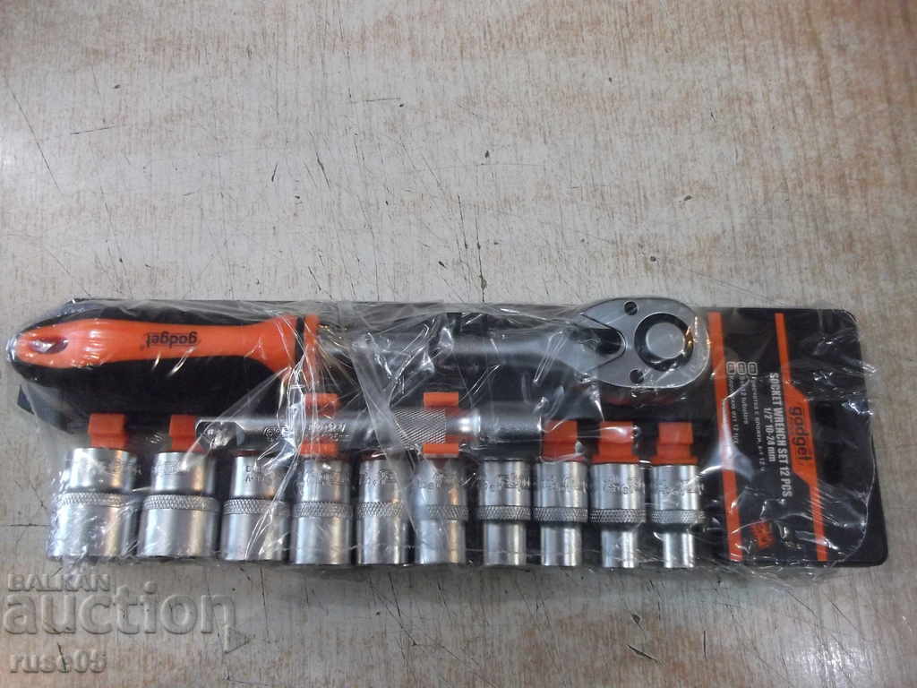 Rattle "Gadget" with inserts, set of 12 parts 1/2 "10-24 mm. New with price 25.00 BGN | € 12.78 Rattle "Gadget" with inserts, set of 12 parts 1/2 "10-24 mm. New with price 25.00 BGN | € 12.78