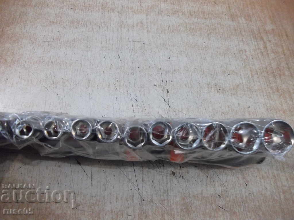 Rattle "Gadget" with inserts, set of 12 parts 1/2 "10-24 mm. New - 7 Rattle "Gadget" with inserts, set of 12 parts 1/2 "10-24 mm. New - 7