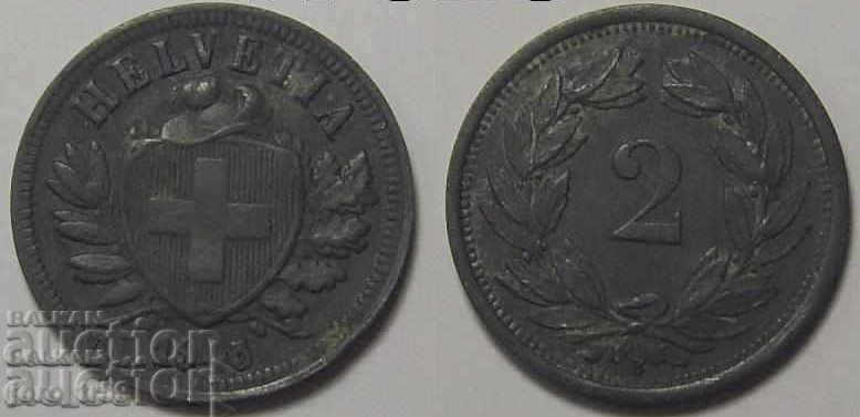 Switzerland 2 rappen /Rappen/ 1945 Switzerland 2 rappen /Rappen/ 1945