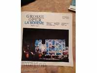 Δίσκος γραμμοφώνου του "La Boheme"