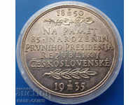 Czechoslovakia - Silver 29.85 g. 42 mm. Rare Original