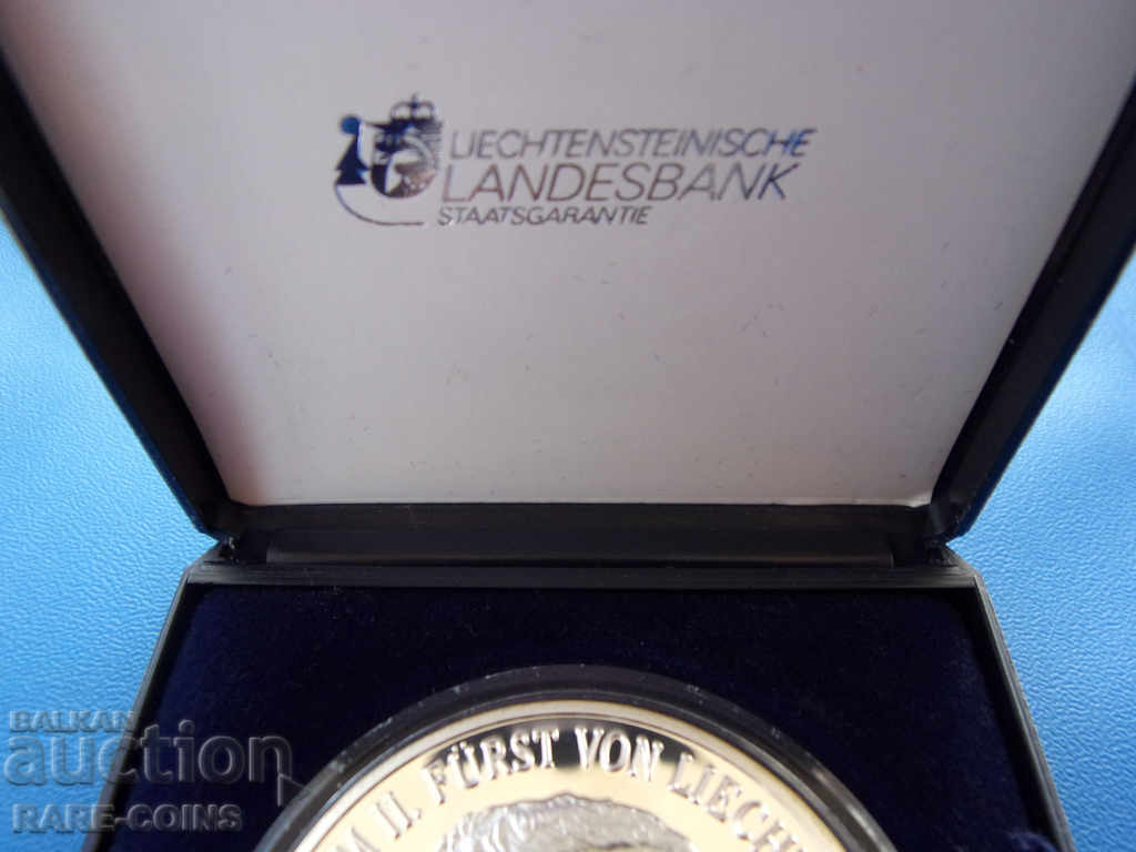 Licitație Liechtenstein 10 Franci1990 UNC Foarte Rar Original