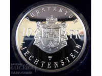 Liechtenstein 10 Franci1990 UNC Foarte Rar Original