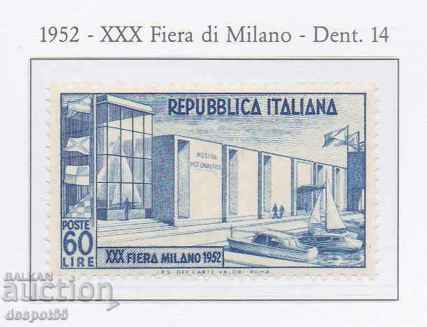 1952. Rep. Italy. Buildings at the Milan Fair.