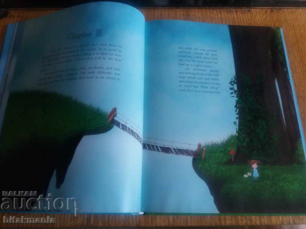 Auction Children's book Alice - in English PROMOTION Auction Children's book Alice - in English PROMOTION