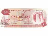 1 долар 1989, Гвиана
