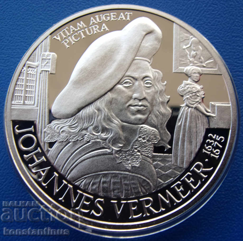 Netherlands 25 ECU 1996 Vermeer PROOF UNC Rare