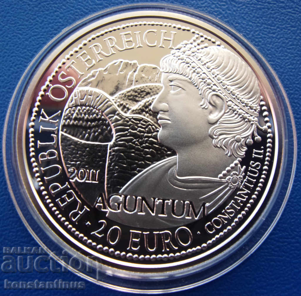 Austria 20 Euro 2011 Euro PROOF UNC Rare