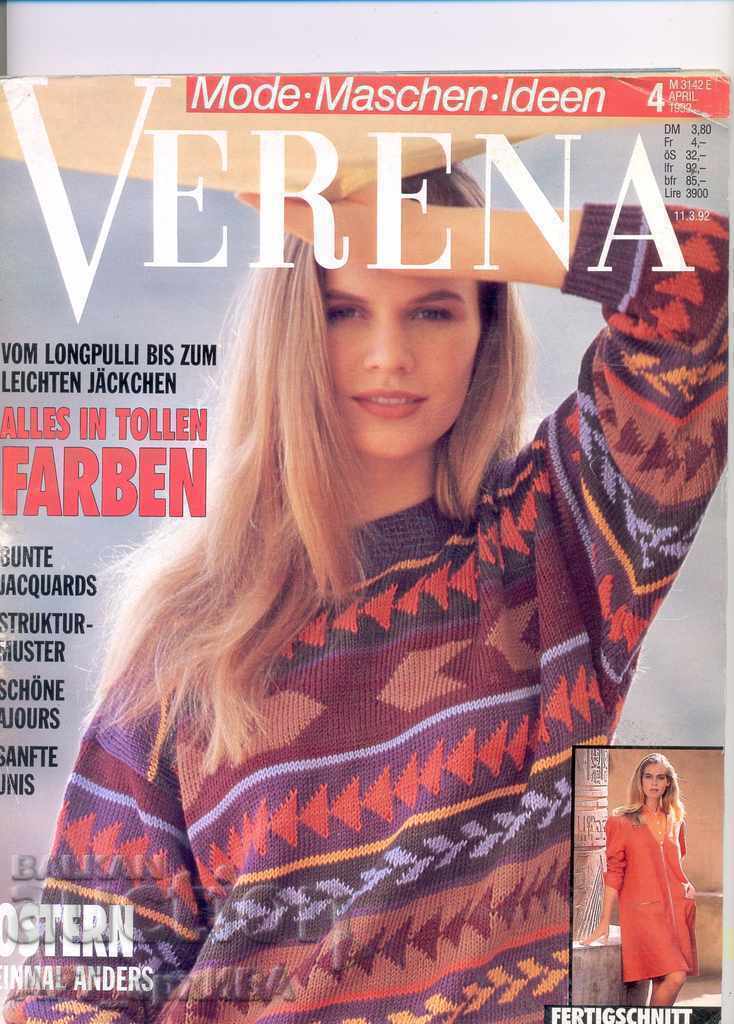 Auction VERENA magazine - fashion, knitting, ideas. 2 pieces. Auction VERENA magazine - fashion, knitting, ideas. 2 pieces.