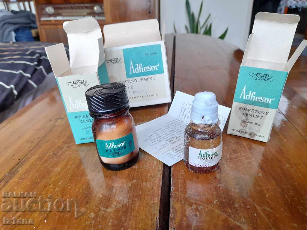 Old Oxyphosphate Cement Adhesor with price 6.00 BGN | € 3.07 Old Oxyphosphate Cement Adhesor with price 6.00 BGN | € 3.07