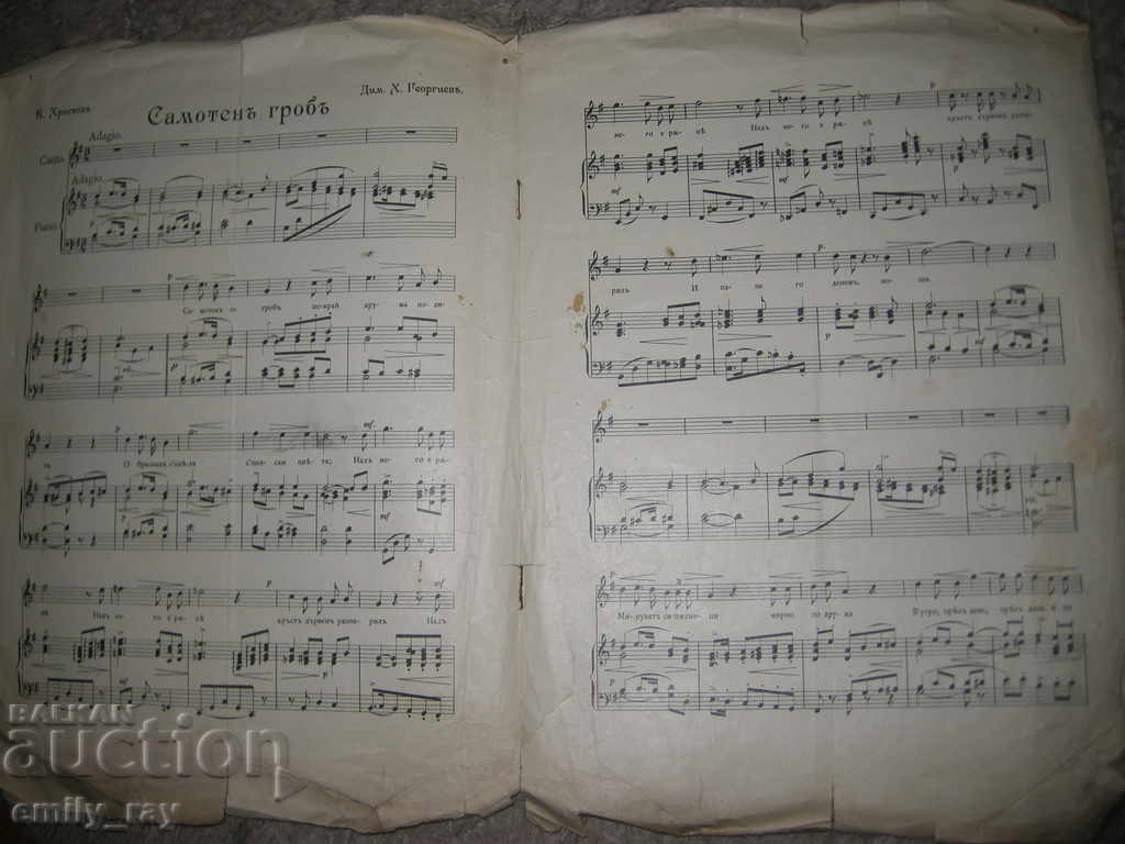 Notes - Lonely Tomb with price 5.00 BGN | € 2.56 Notes - Lonely Tomb with price 5.00 BGN | € 2.56