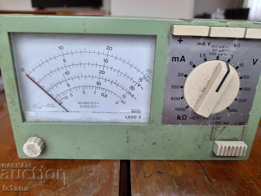 Old Lavo 3 multimeter with price 33.00 BGN | € 16.87 Old Lavo 3 multimeter with price 33.00 BGN | € 16.87