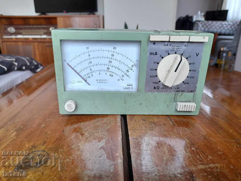 Old Lavo 3 multimeter Old Lavo 3 multimeter
