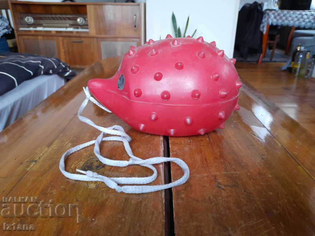 Old toy hedgehog with price 22.00 BGN | € 11.25 Old toy hedgehog with price 22.00 BGN | € 11.25