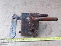WROUGHT REVIVAL LOCK - SOLID IRON