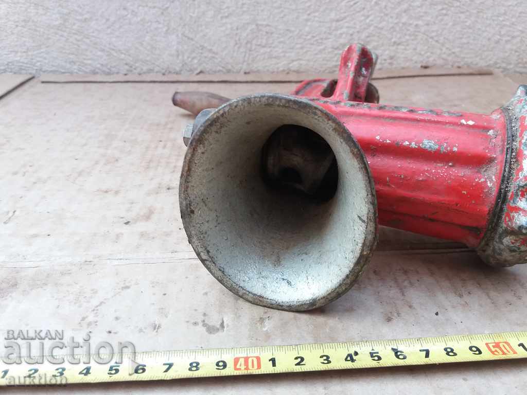 STEEL MANUAL MEAT GRINDER WITH ENAMEL MARK - 5 STEEL MANUAL MEAT GRINDER WITH ENAMEL MARK - 5