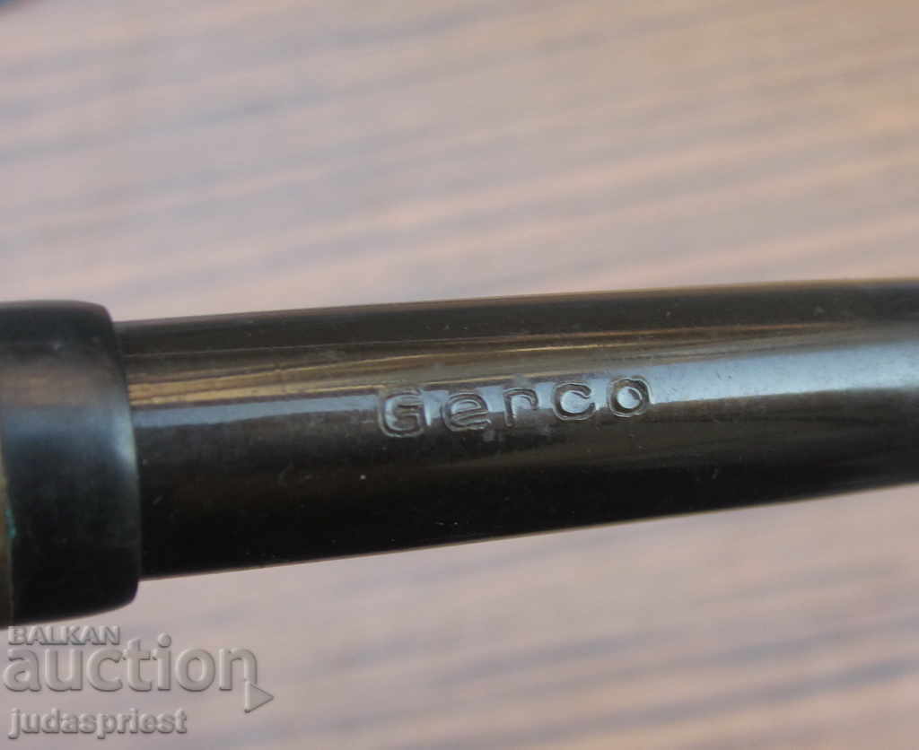 Gerco antique German bakelite pen with pump and works - 5 Gerco antique German bakelite pen with pump and works - 5
