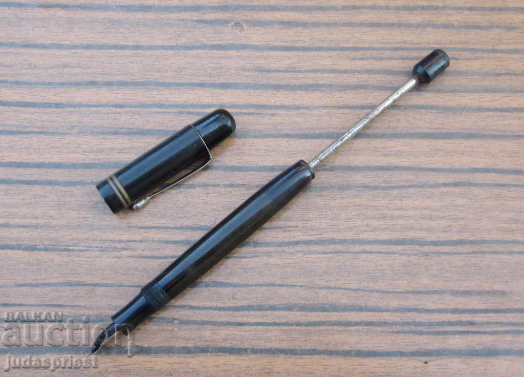 Gerco старинна Германска бакелитена писалка с помпа и работи
