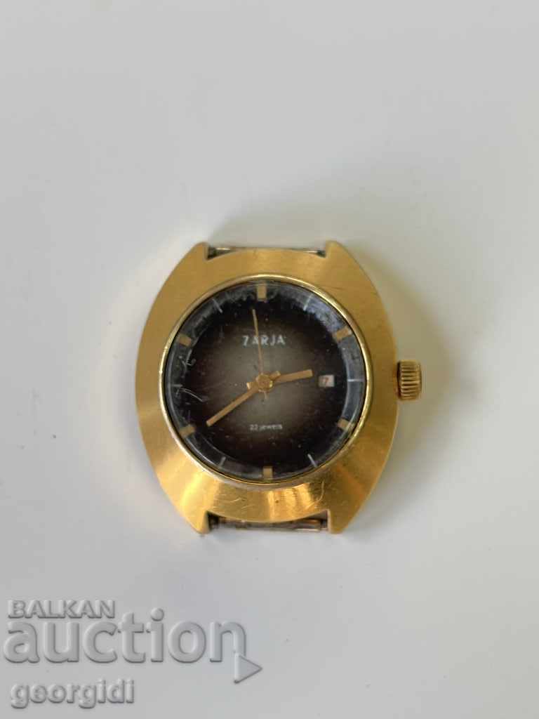 Zarya gold watch. №1654