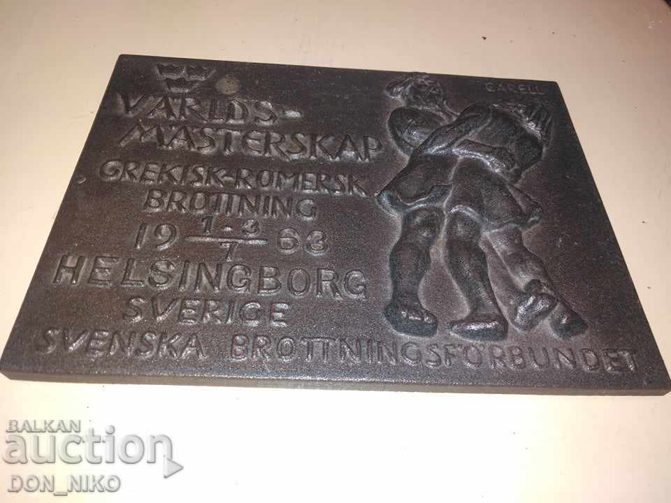 1963 World Wrestling Championship Table - 6