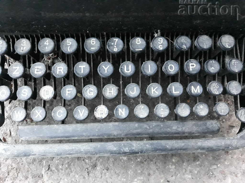 Auction ZETA Z zbrojovka Brno antique typewriter WWII Auction ZETA Z zbrojovka Brno antique typewriter WWII