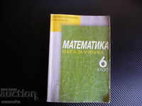 Mathematics for 6th grade. A book for the student to solve problems