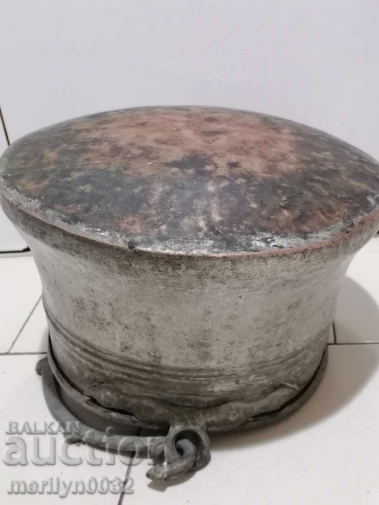 Tinned coin, cauldron, copper, copper vessel - 6 Tinned coin, cauldron, copper, copper vessel - 6