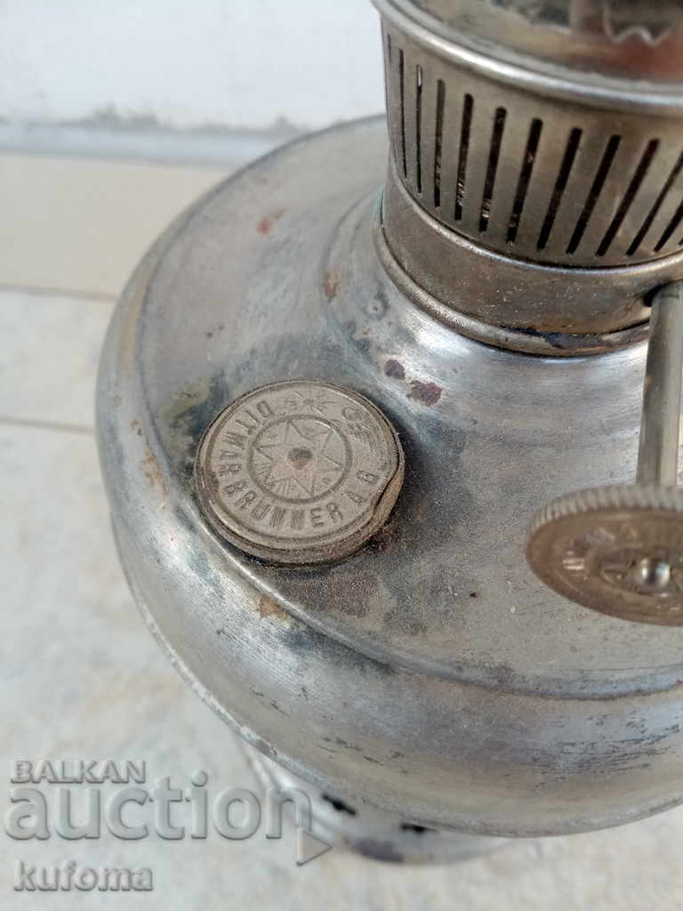 Auction Old German gas lamp Auction Old German gas lamp