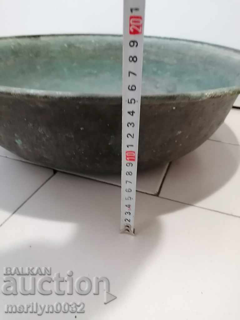 Tinned basin, copper pot, baker, trough - 6 Tinned basin, copper pot, baker, trough - 6