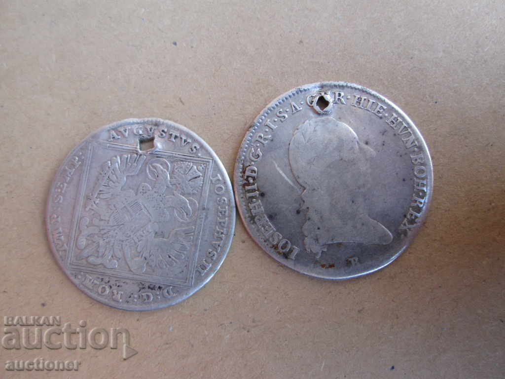 Livrarea 2 OLD TALER AUSTRIA SILVER Livrarea 2 OLD TALER AUSTRIA SILVER