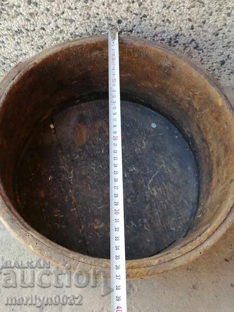 Old crutch for wheat, bushel, bucket, wooden - 6 Old crutch for wheat, bushel, bucket, wooden - 6