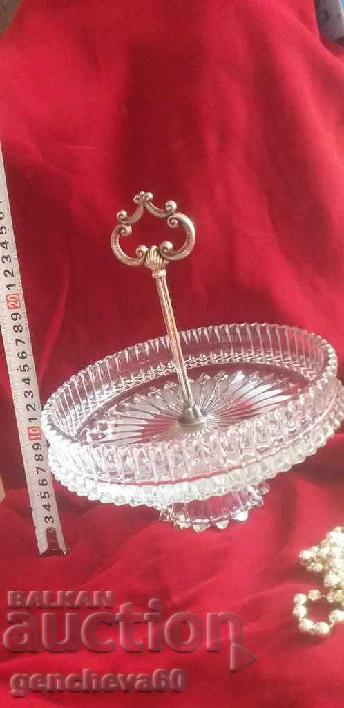 VINTAGE serving plate from the 60s - 5 VINTAGE serving plate from the 60s - 5