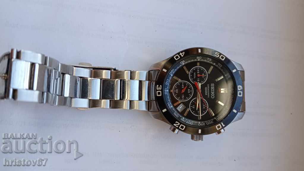 Auction SEIKO QUARTZ CHRONOGRAPH Auction SEIKO QUARTZ CHRONOGRAPH