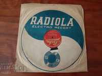 Disc gramofon - bitum shellac bachelita de marime medie