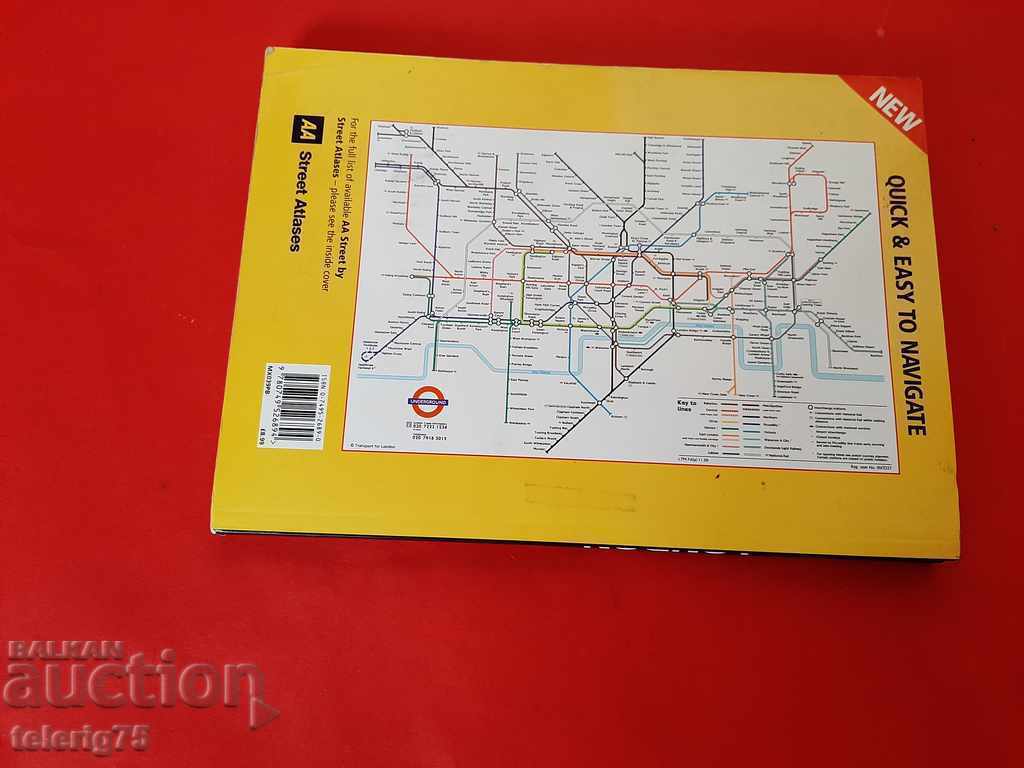 Παράδοση Εκτεταμένος Οδικός Χάρτης ΛΟΝΔΙΝΟΥ - 299 σελ. Παράδοση Εκτεταμένος Οδικός Χάρτης ΛΟΝΔΙΝΟΥ - 299 σελ.