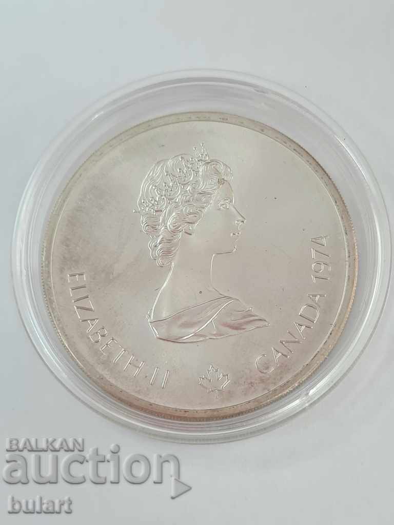10 DOLLARS 1974 ELIZABETH II MONTREAL OLYMPICS CANADA MINT with price 180.00 BGN | € 92.03 10 DOLLARS 1974 ELIZABETH II MONTREAL OLYMPICS CANADA MINT with price 180.00 BGN | € 92.03