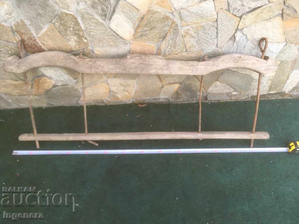Yoke Yular Hamut Hamut Double Authentic Unique Wood Forged Iron Yoke Yular Hamut Hamut Double Authentic Unique Wood Forged Iron